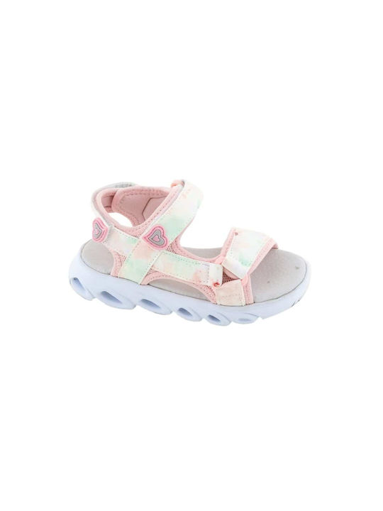 Zak shoes SD12109 ροζ με φωτάκια